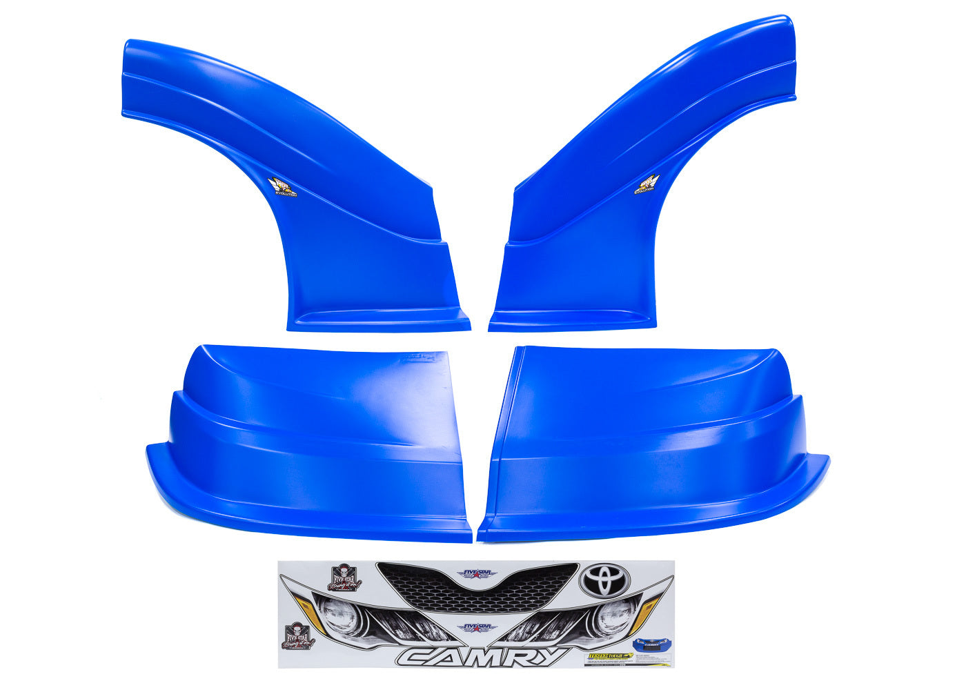 Five Star Fabricating MD3 Evolution DLM Combo Toyota Chevron Blue