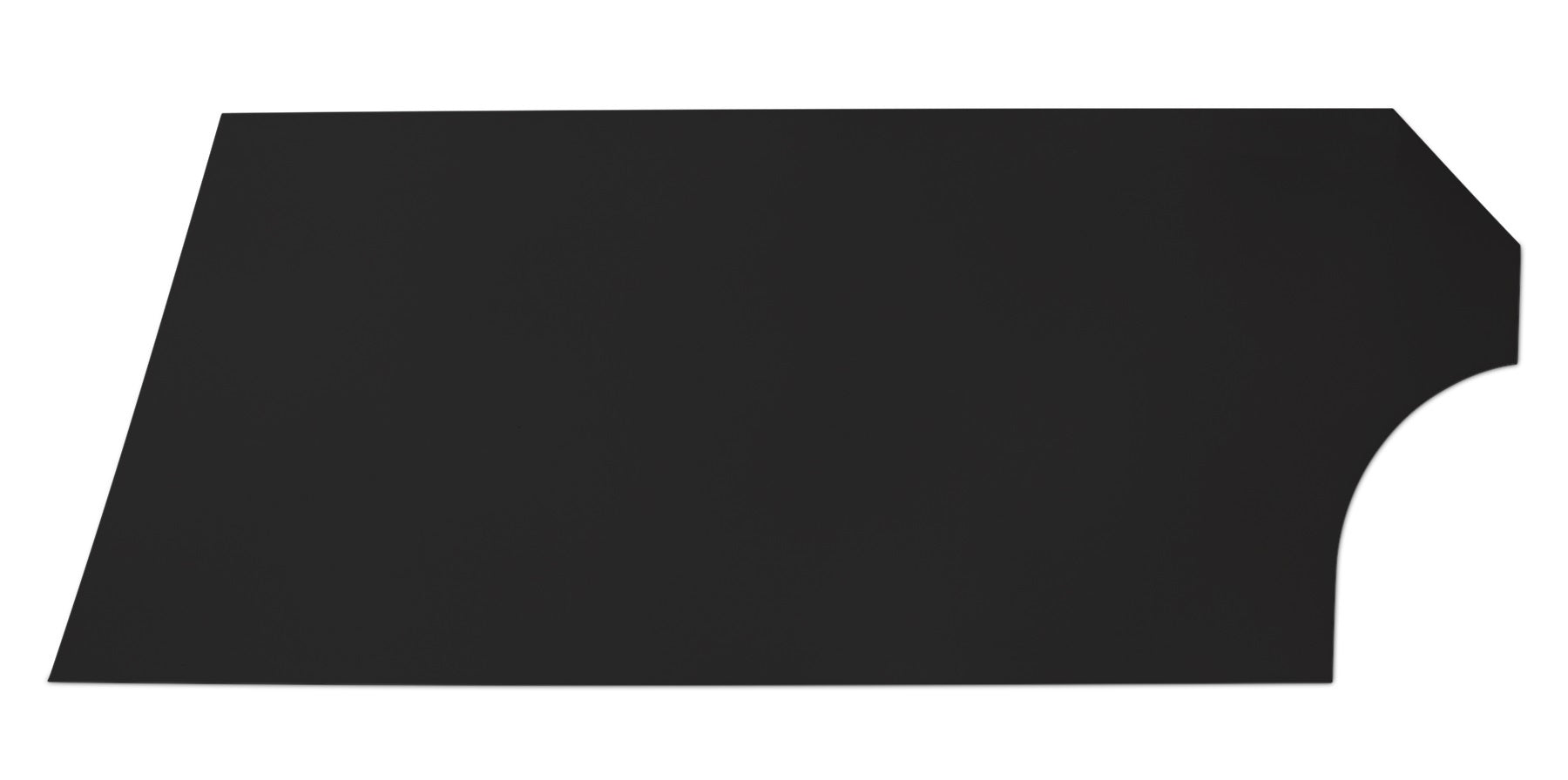 Five Star Fabricating Door High Impact Plastic Black Left