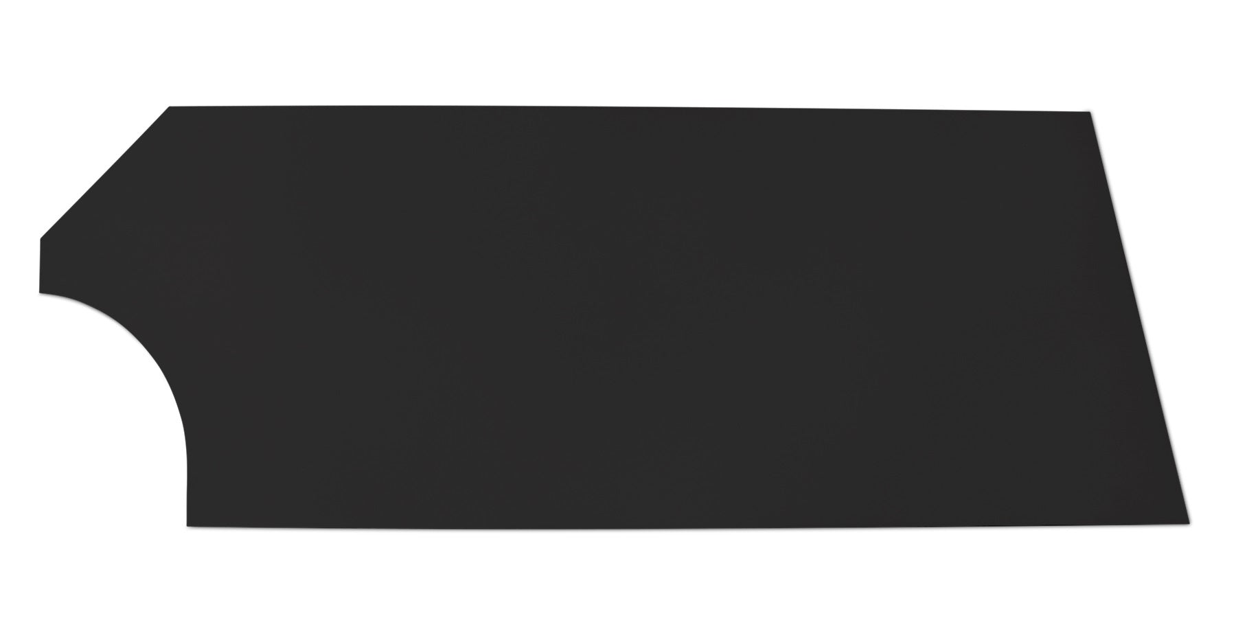 Five Star Fabricating Door High Impact Plastic Black Right