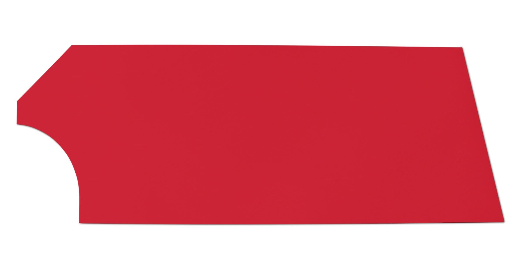 Five Star Fabricating Door High Impact Plastic Red Right