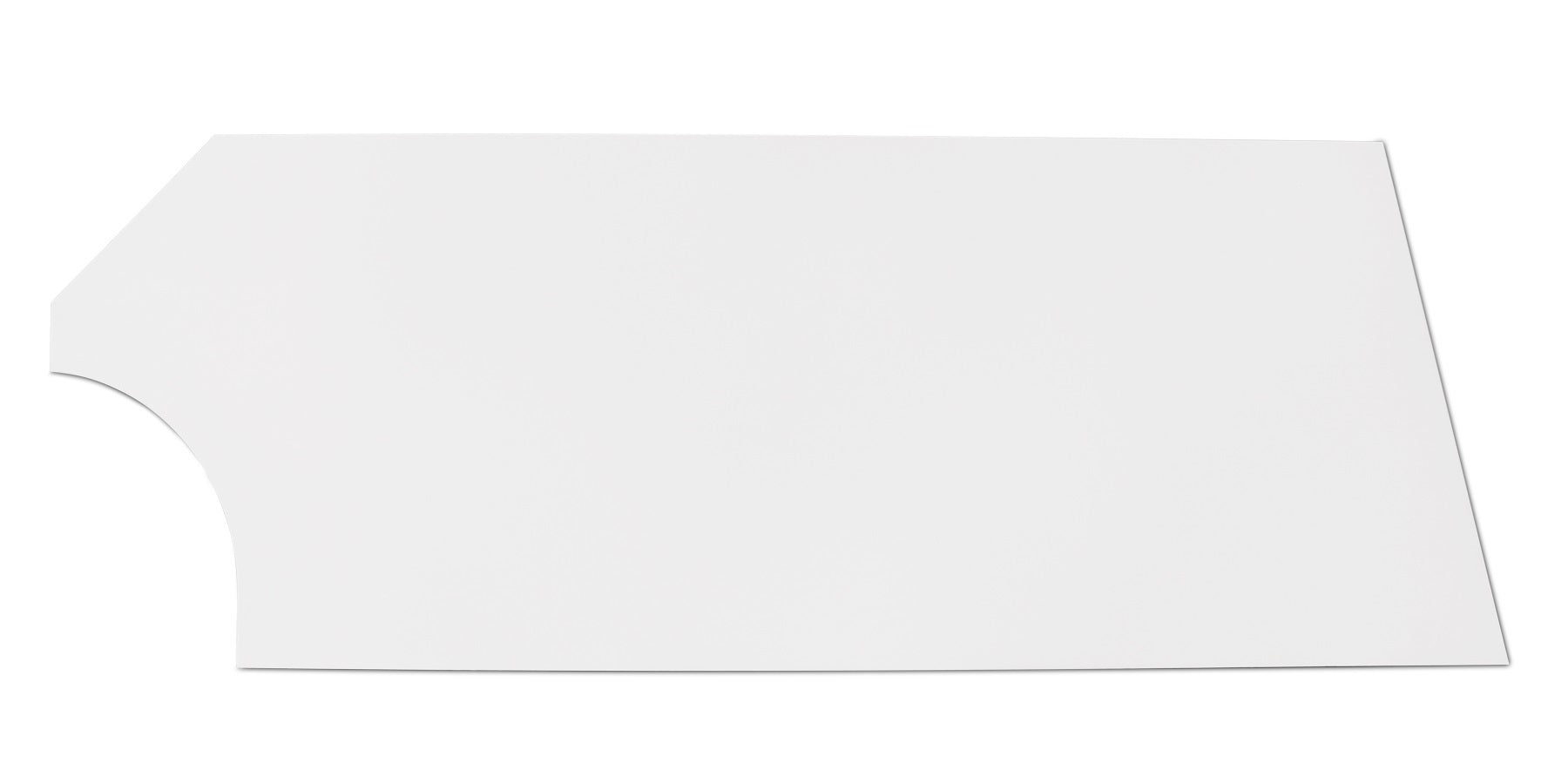 Five Star Fabricating Door High Impact Plastic White Right