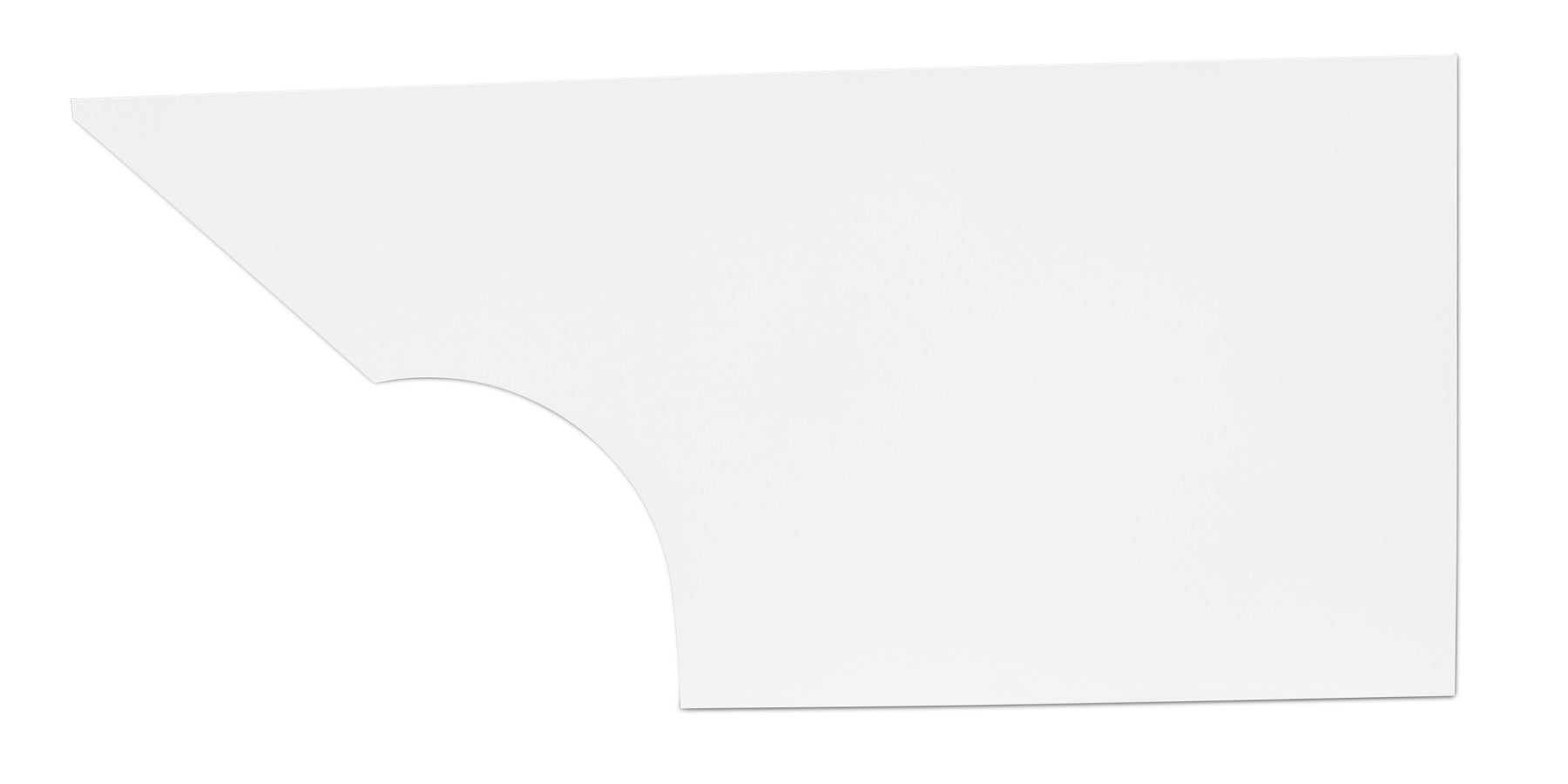 Five Star Fabricating Qtr Panel High Impact Plastic White Left