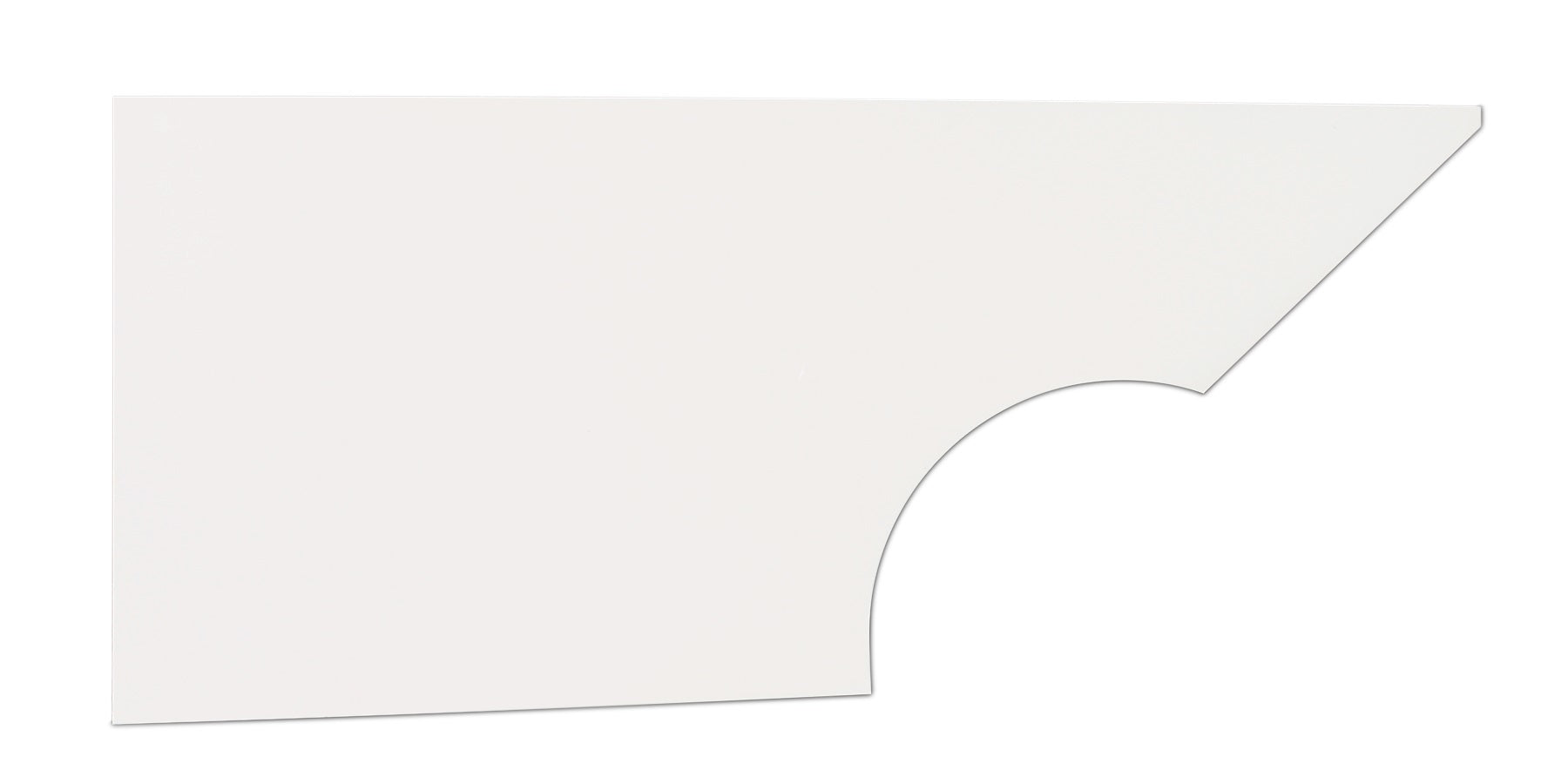 Five Star Fabricating Qtr Panel High Impact Plastic White Right