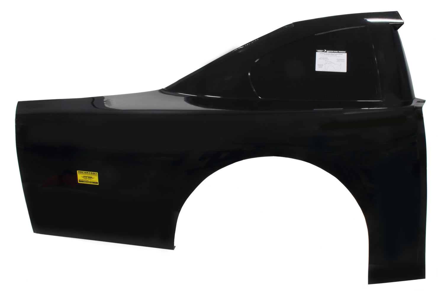 Five Star Fabricating ABC Trad Roof Qtr Panel Ultraglass Black Right