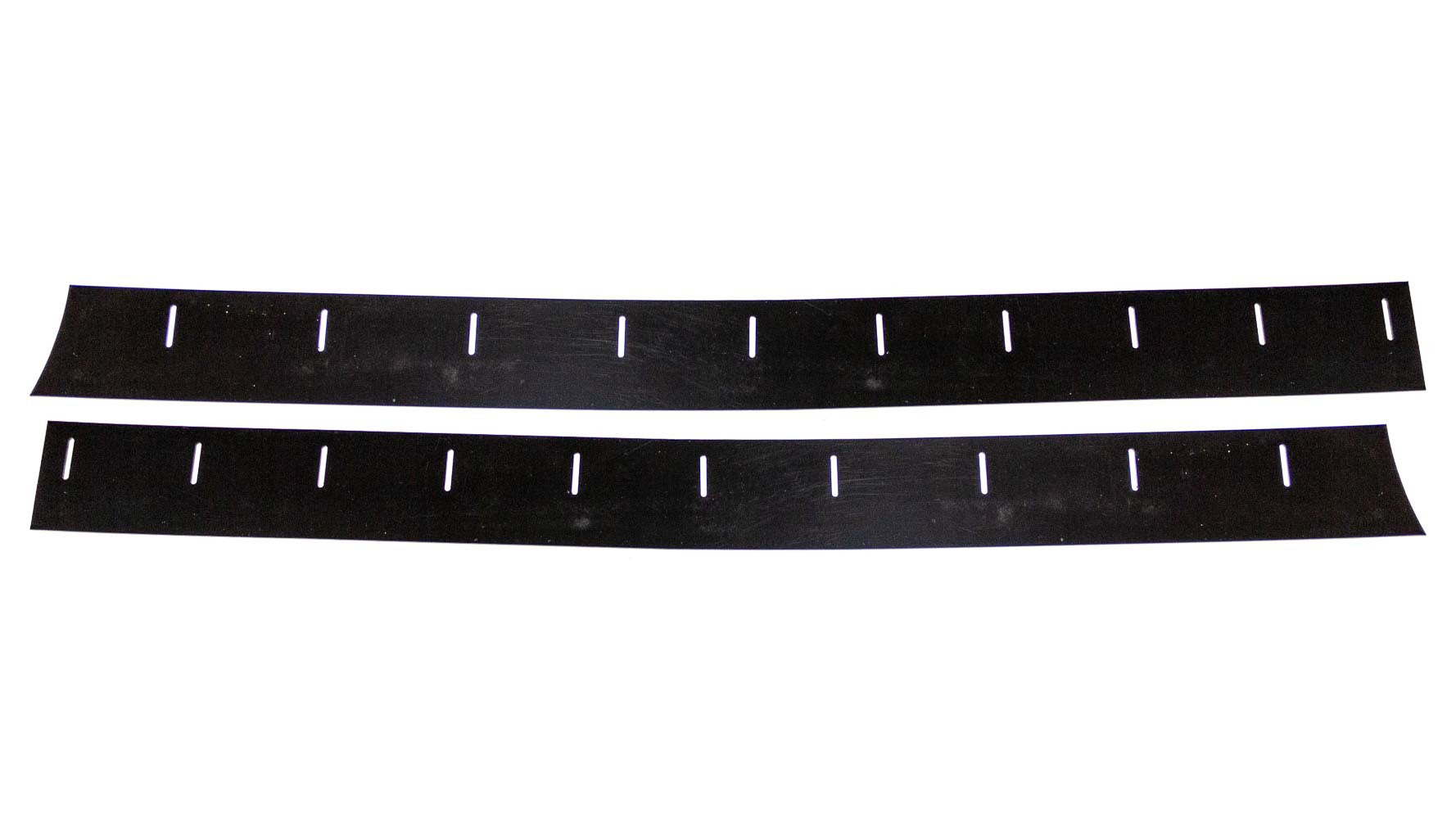 Five Star Fabricating 88 Monte Wear Strips Lower Nose Black 1 Pair
