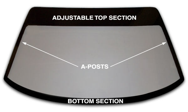 Five Star Fabricating 88 Monte Windshield Blackout Kit