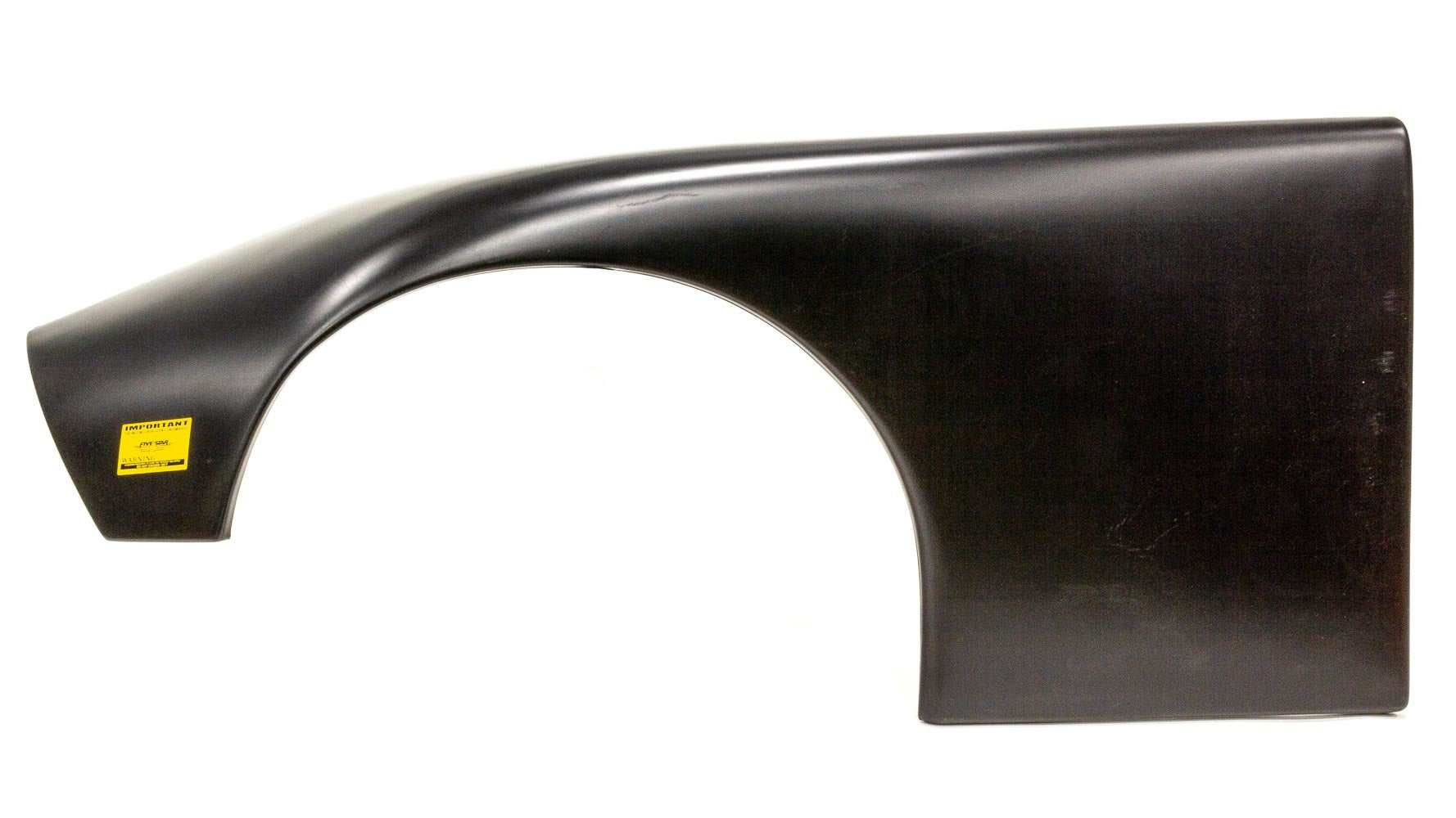 Five Star Fabricating ABC Fender Plastic Black Left 8in Tires