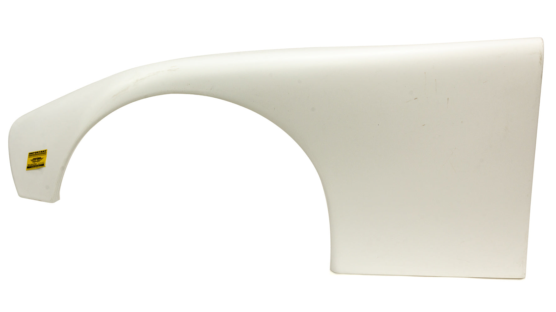 Five Star Fabricating ABC Fender Plastic White Left 10in Tires