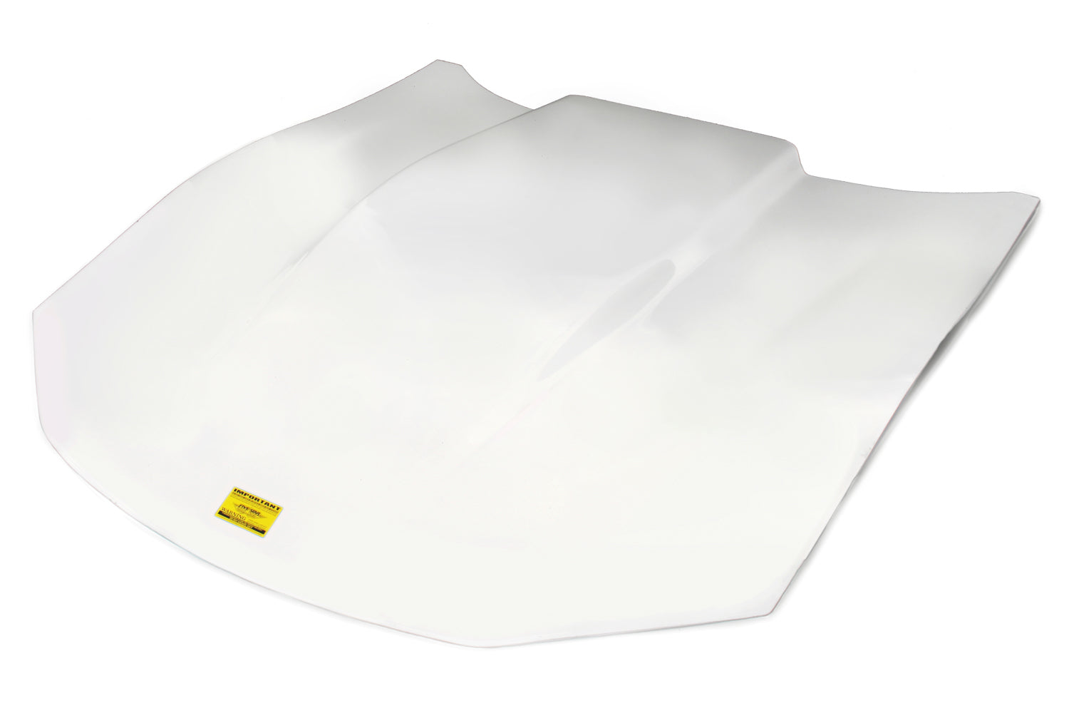 Five Star Fabricating Composite Hood White 2.5in Scoop