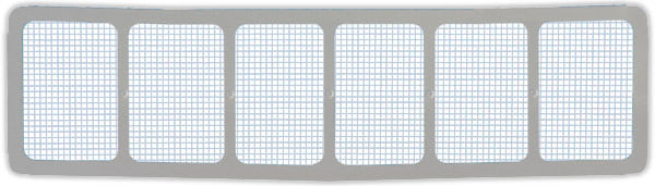 Five Star Fabricating Lower Nose Screen 1/4in Mesh