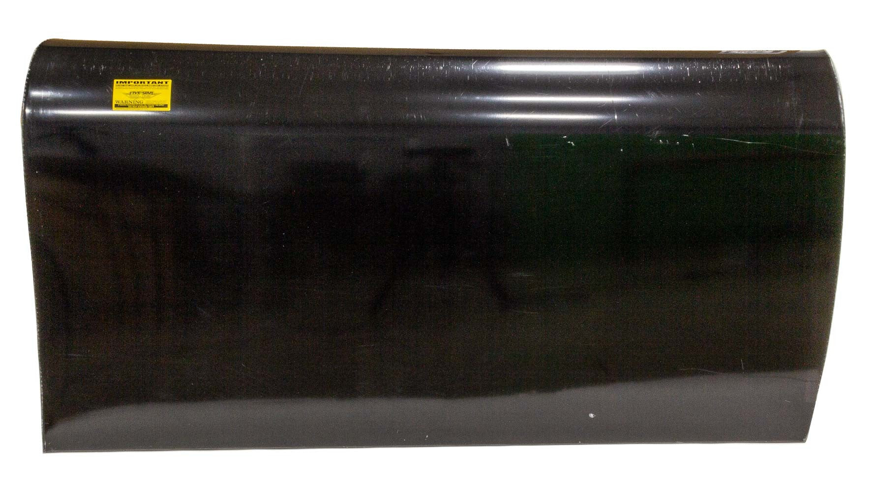 Five Star Fabricating ABC Door Aluminum Black Right