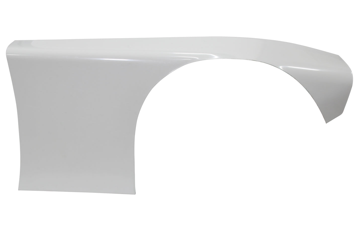 Five Star Fabricating RH Alum Fender Straight Up