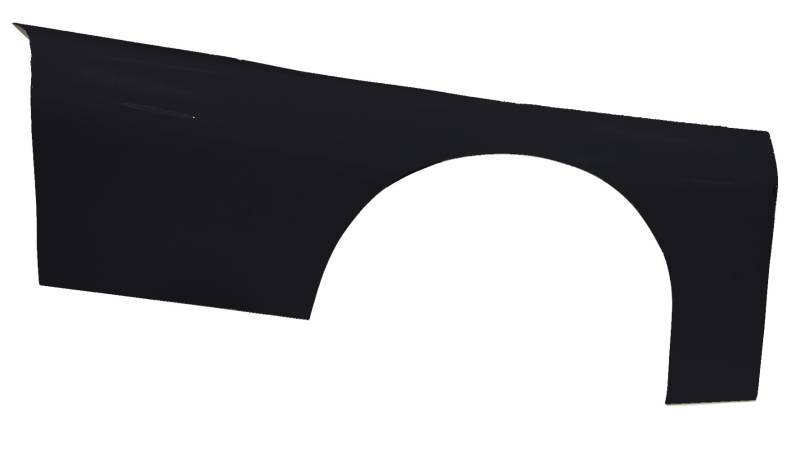 Five Star Fabricating Quarter Panel Aluminum Right Black