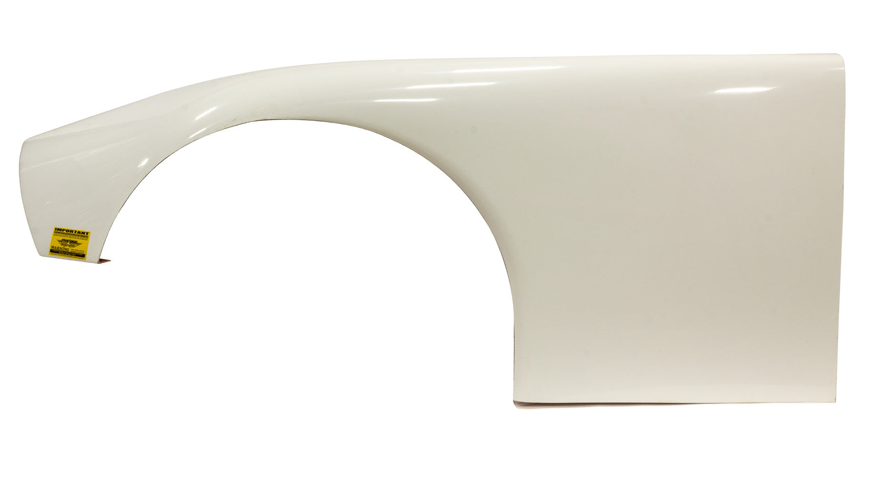 Five Star Fabricating ABC Fender Composite White Left 8in Tires