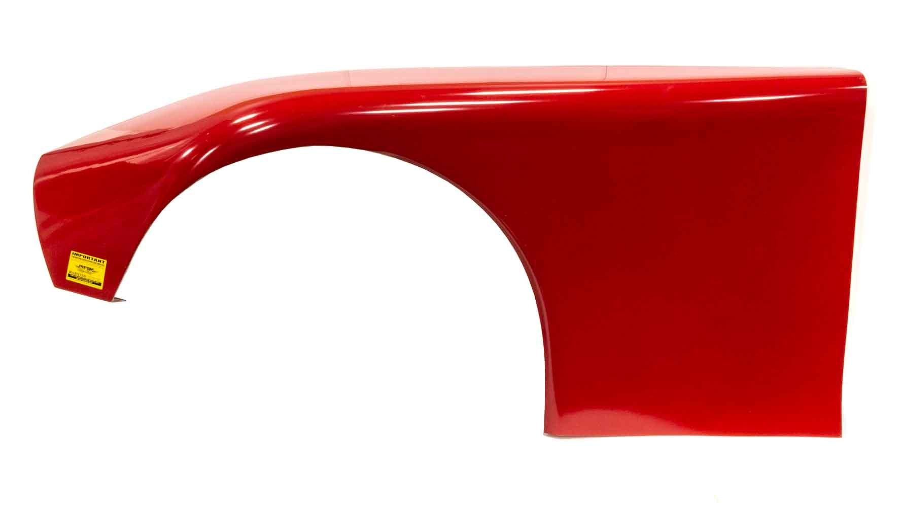 Five Star Fabricating ABC Ultraglass Fender Wide Left Red