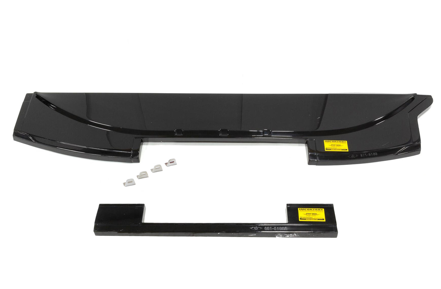 Five Star Fabricating ABC Cowl Panel Black Ultraglass