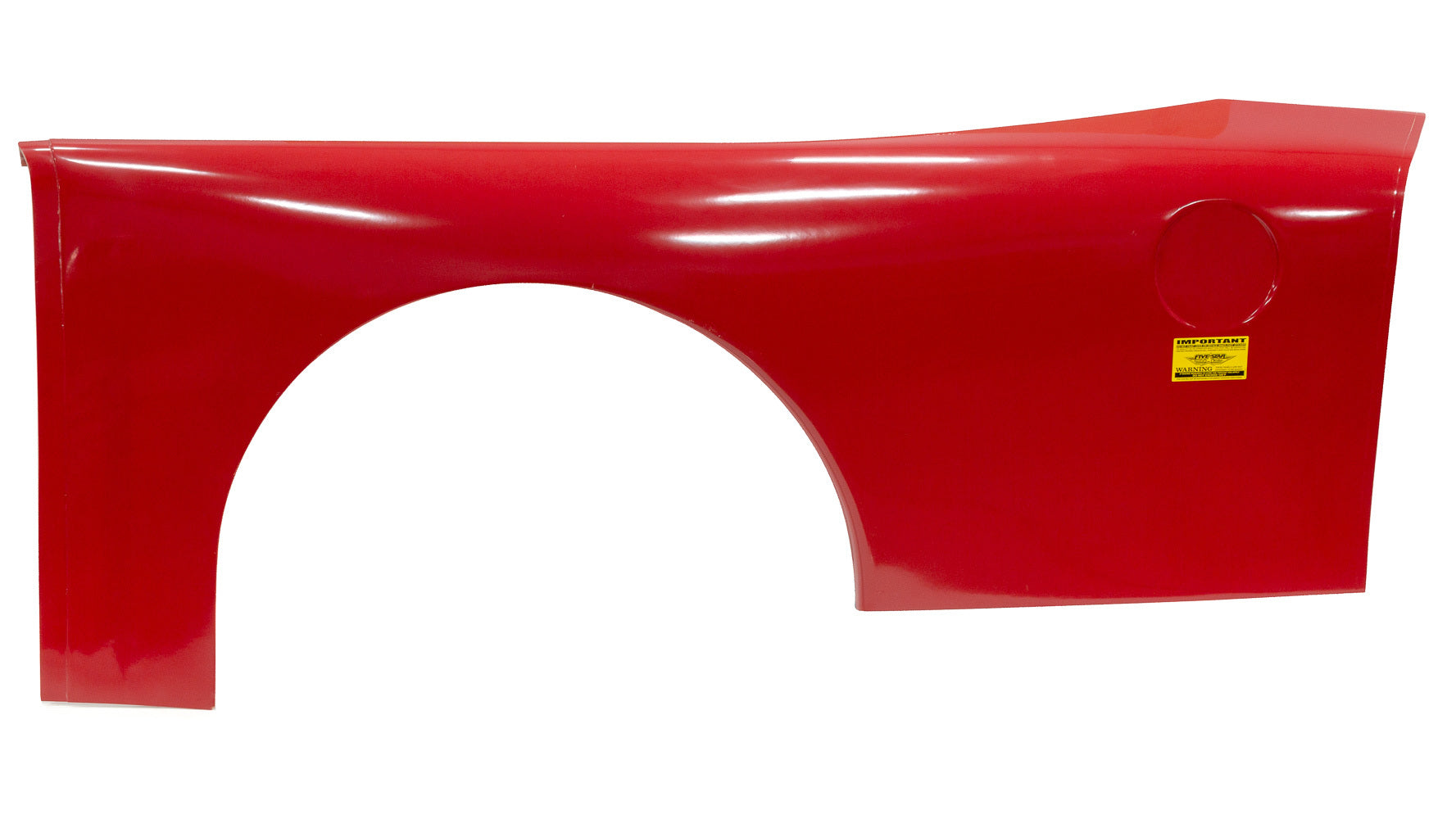 Five Star Fabricating ABC Greenhouse Qtr Panel Ultraglass Red Left