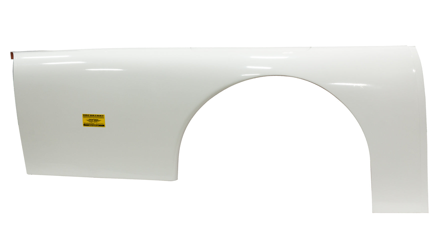 Five Star Fabricating ABC Greenhouse Qtr Panel Ultraglass White Right