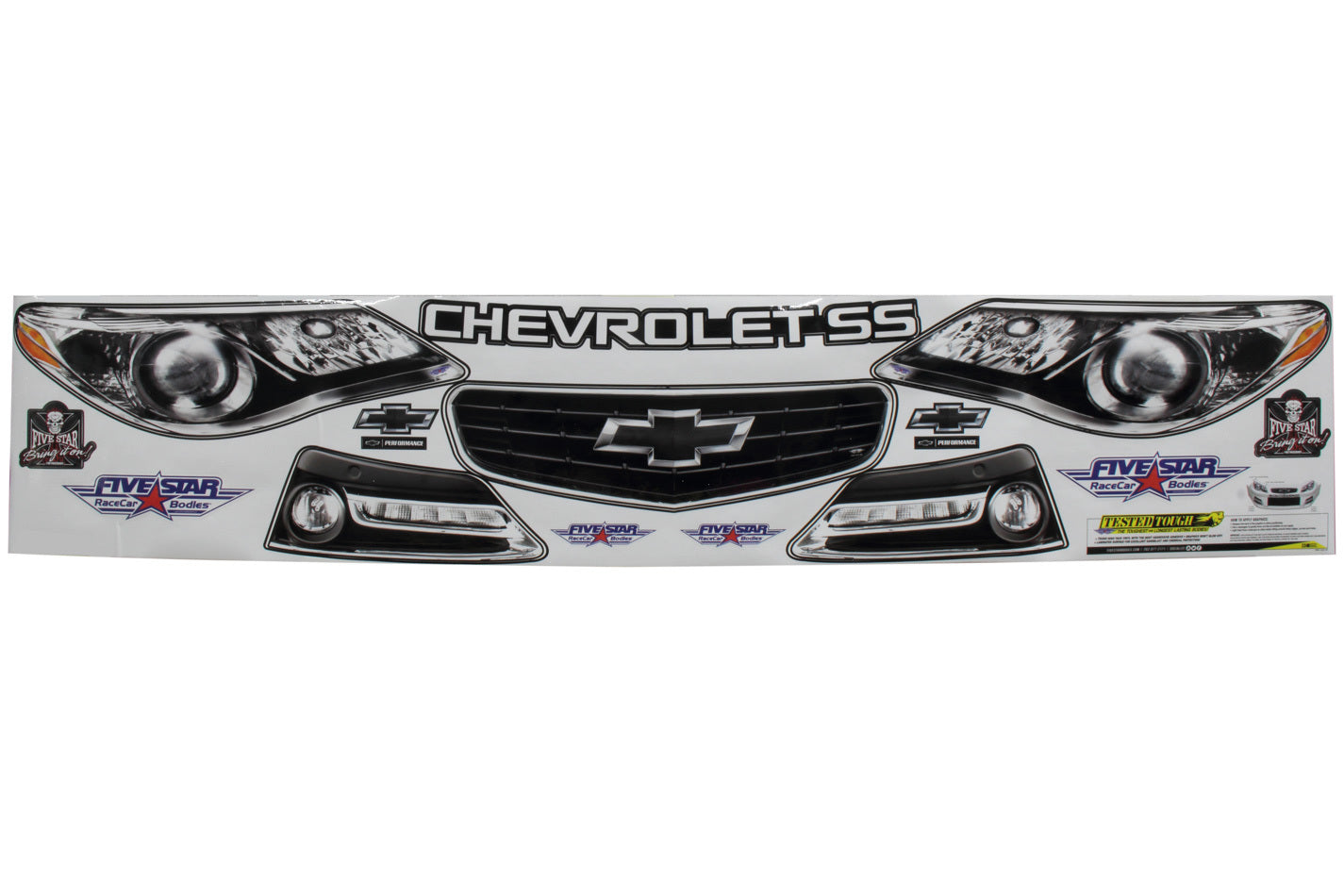 Five Star Fabricating Nose Only Graphics Kit 13 Chevy SS