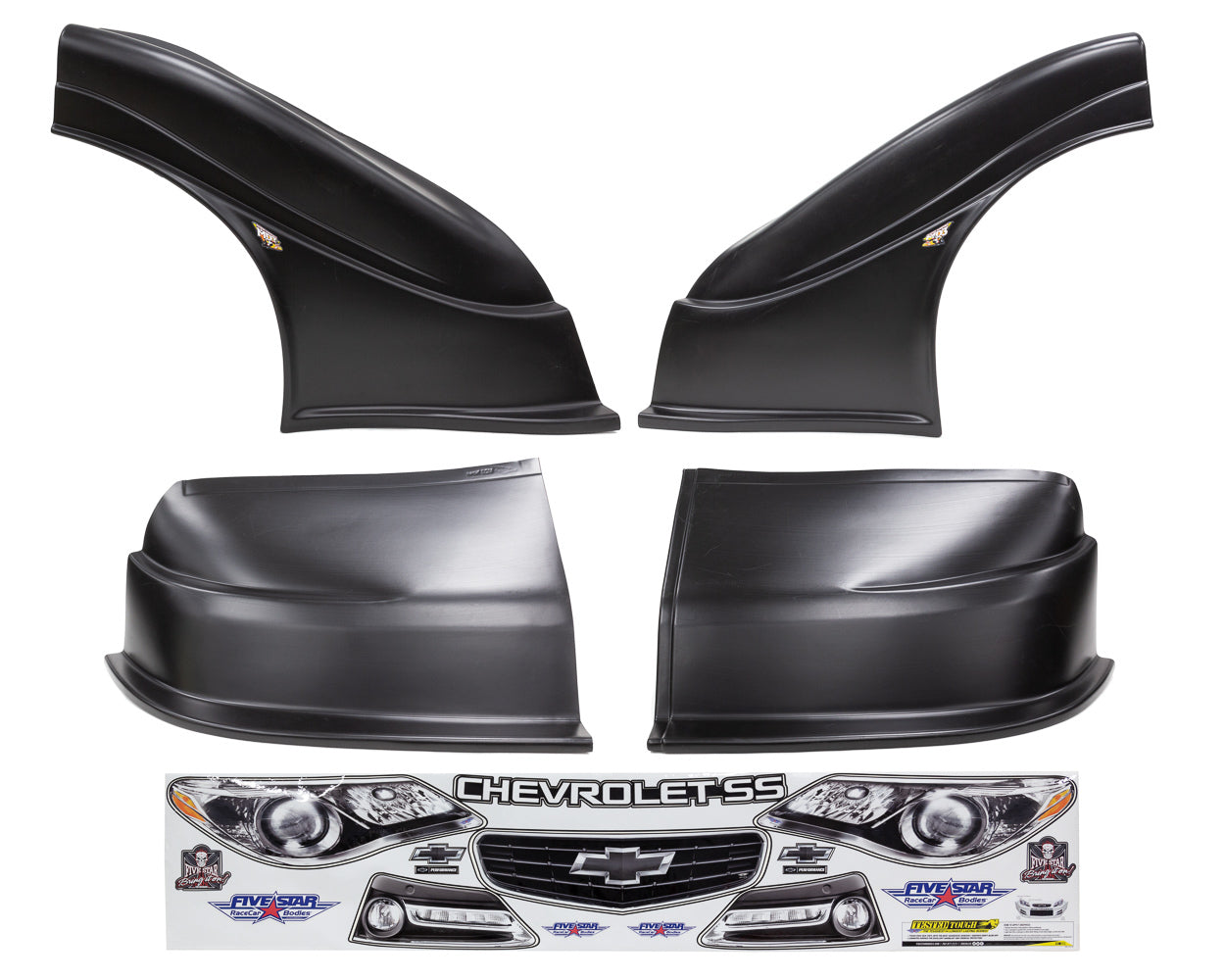 Five Star Fabricating New Style Dirt MD3 Combo Chevy SS Black
