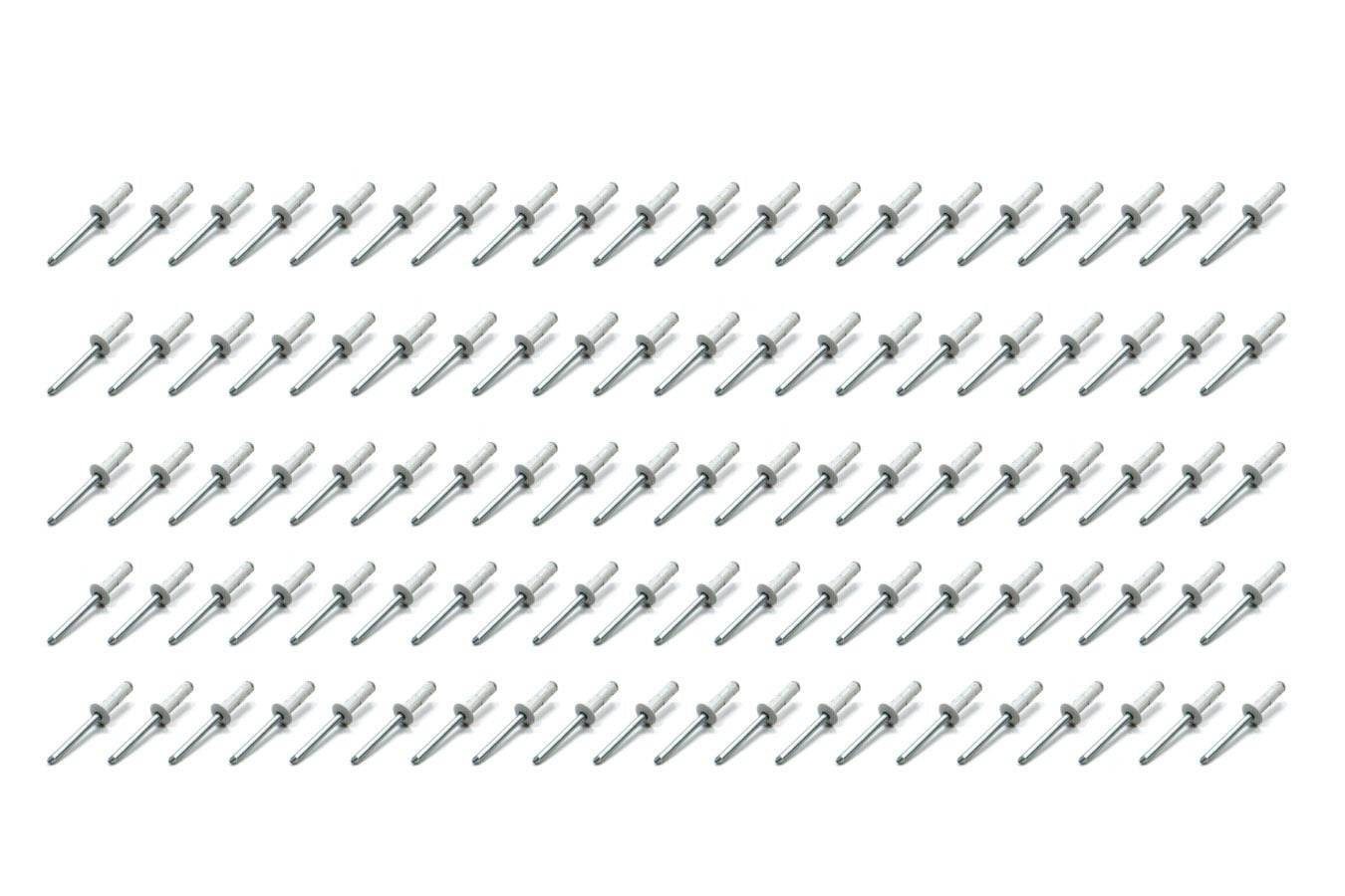 Five Star Fabricating Sm Hd Rivet White Multi -grip 100pk