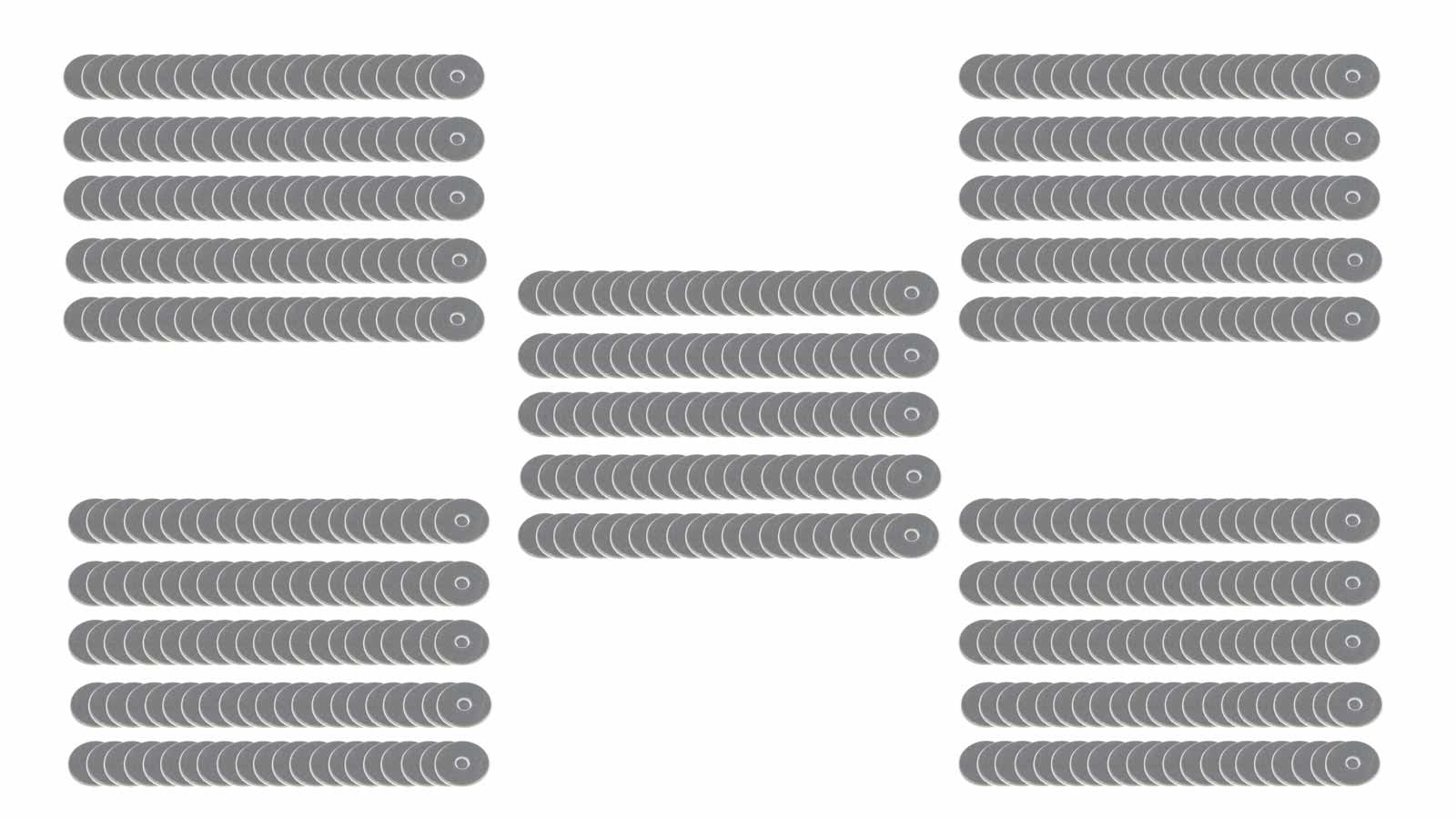 Five Star Fabricating Alum Back Up Washer 3/16in