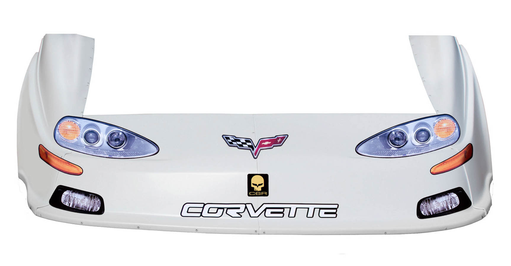 Five Star Fabricating New Style Dirt MD3 Combo Corvette White
