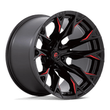 Fuel Off-RoadD823 20X12 5X5.0 G-BLK MILL C-RED -44MM