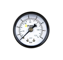 Cargar imagen en el visor de la galería, FuelabFuel Pressure Gauge EFI 0-120psi bar &amp; psi