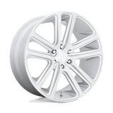 DUB S257 24X10 6X5.5 GL-SLVR-BRSH 30MM