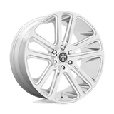 DUB S254 24X10 5X115 CHROME 20MM