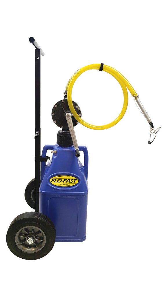 Flo-Fast Transfer Pump Pro Model 7.5 Gallon Blue