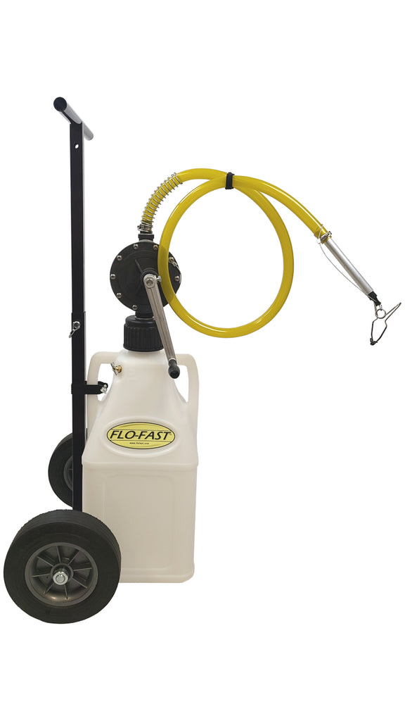 Flo-Fast Transfer Pump Pro Model 7.5 Gallon White