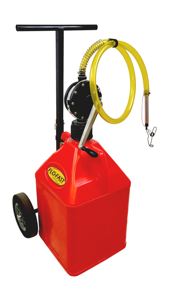 Flo-Fast Transfer Pump Pro Model 15 Gallon Red