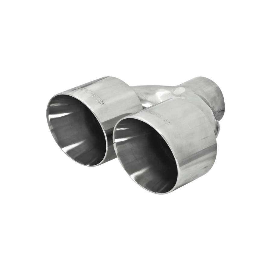Flowmaster S/S Exhaust Tip Dual 4in Dia. - 2.5in Pipe