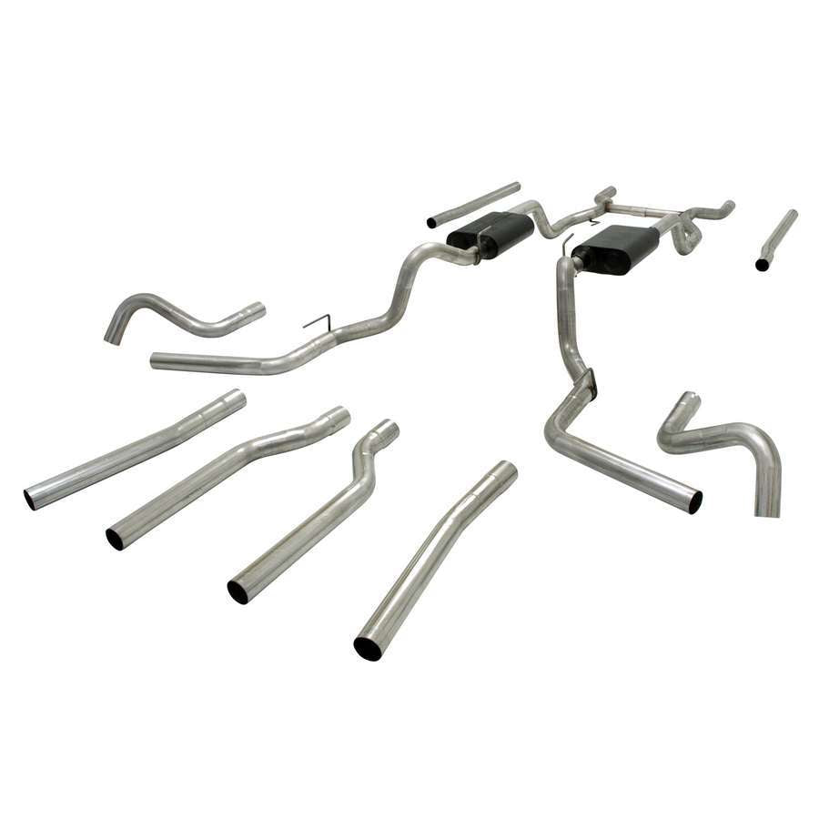 Crossmember Back Exhaust Kit 67-72 GM P/U C10