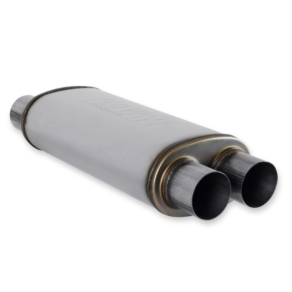 Flowmaster Muffler 3-1/2 Inlet 2-1/ 2 Dual Outlet