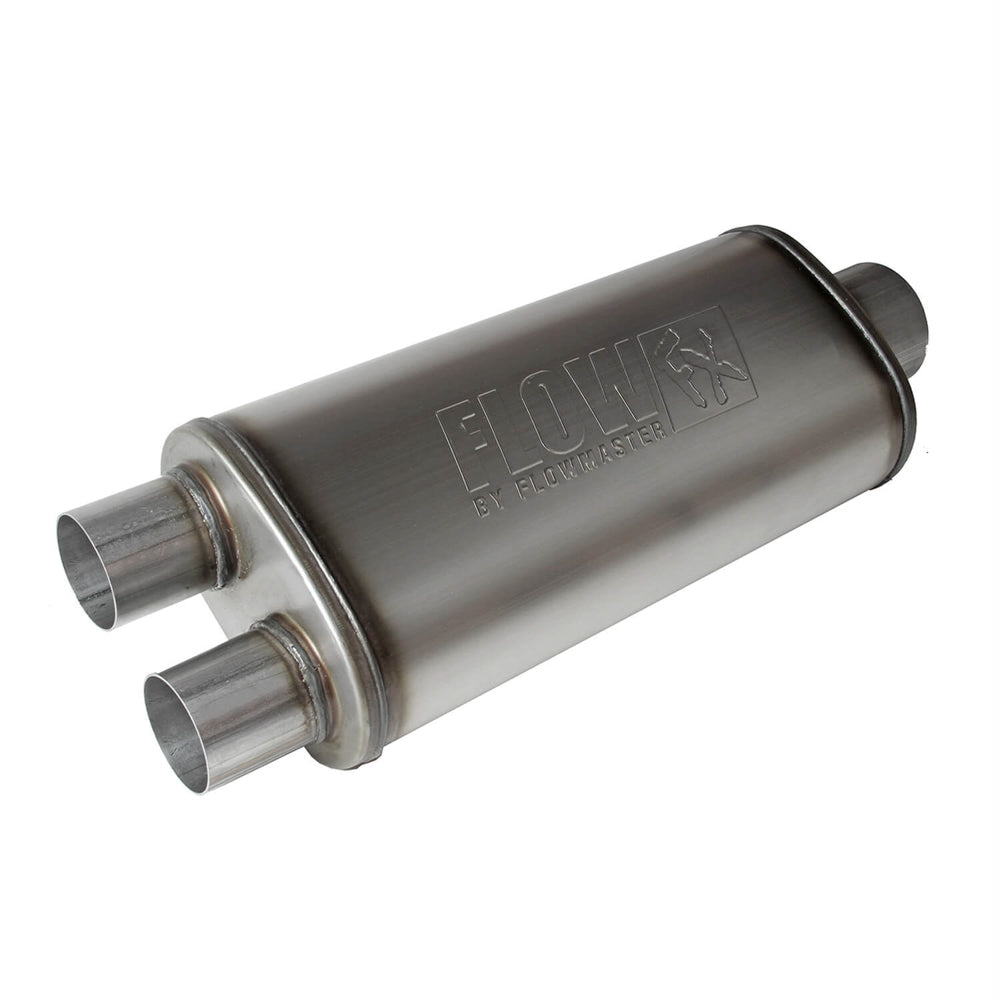 Flowmaster FlowFXMuffler 3.5in Cntr In / 2.5in Dual Out