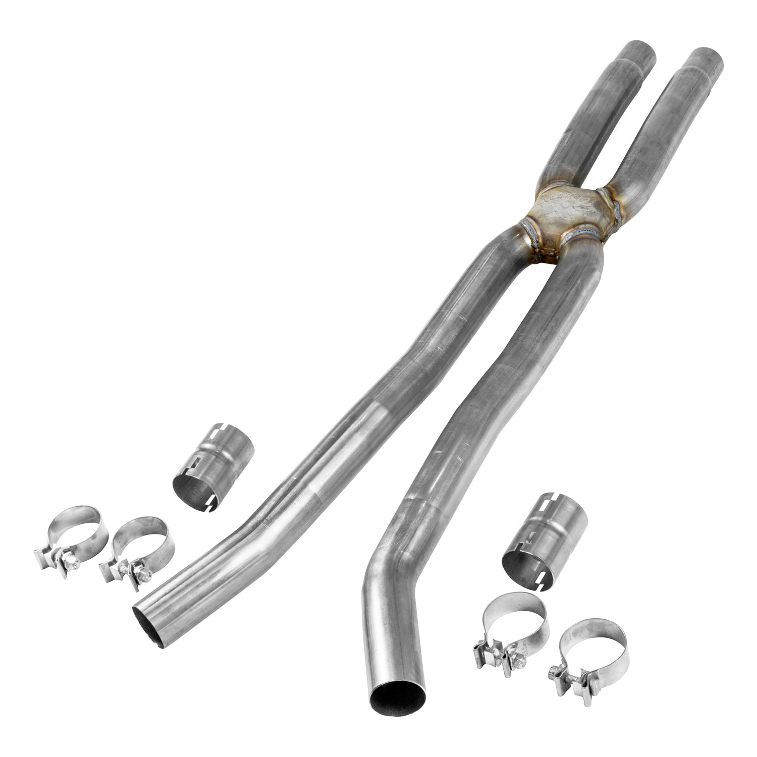Flowmaster Resonator Delete Pipe 18 Ford Mustang GT 5.0L