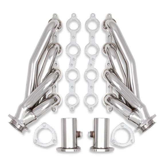 FlowTech Exhaust Header Set LS Swap Polished 304 SS