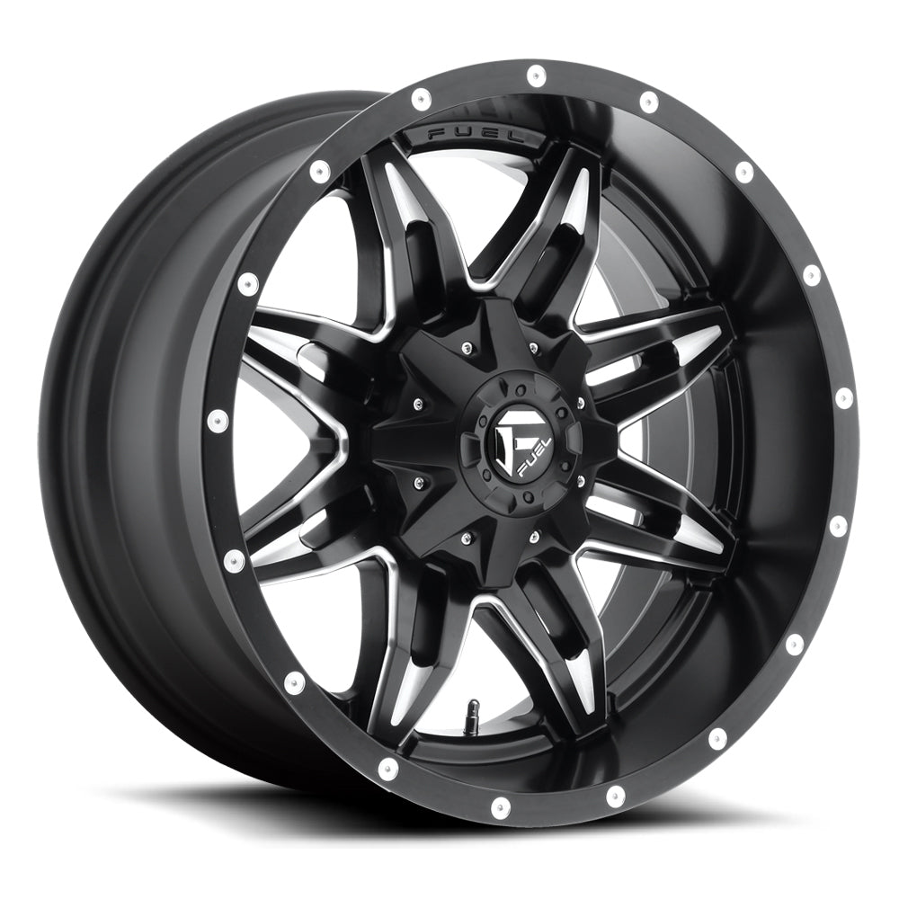 Fuel Off-RoadD567 20X10 6X135/5.5 MT-BLK-MIL -24MM