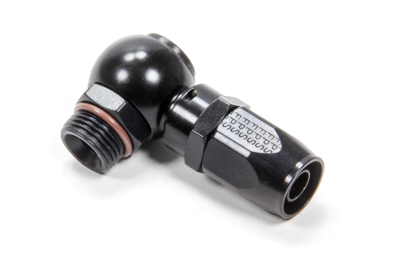 Fragola Performance Systems #8 Banjo Hose Fitting Straight - Black