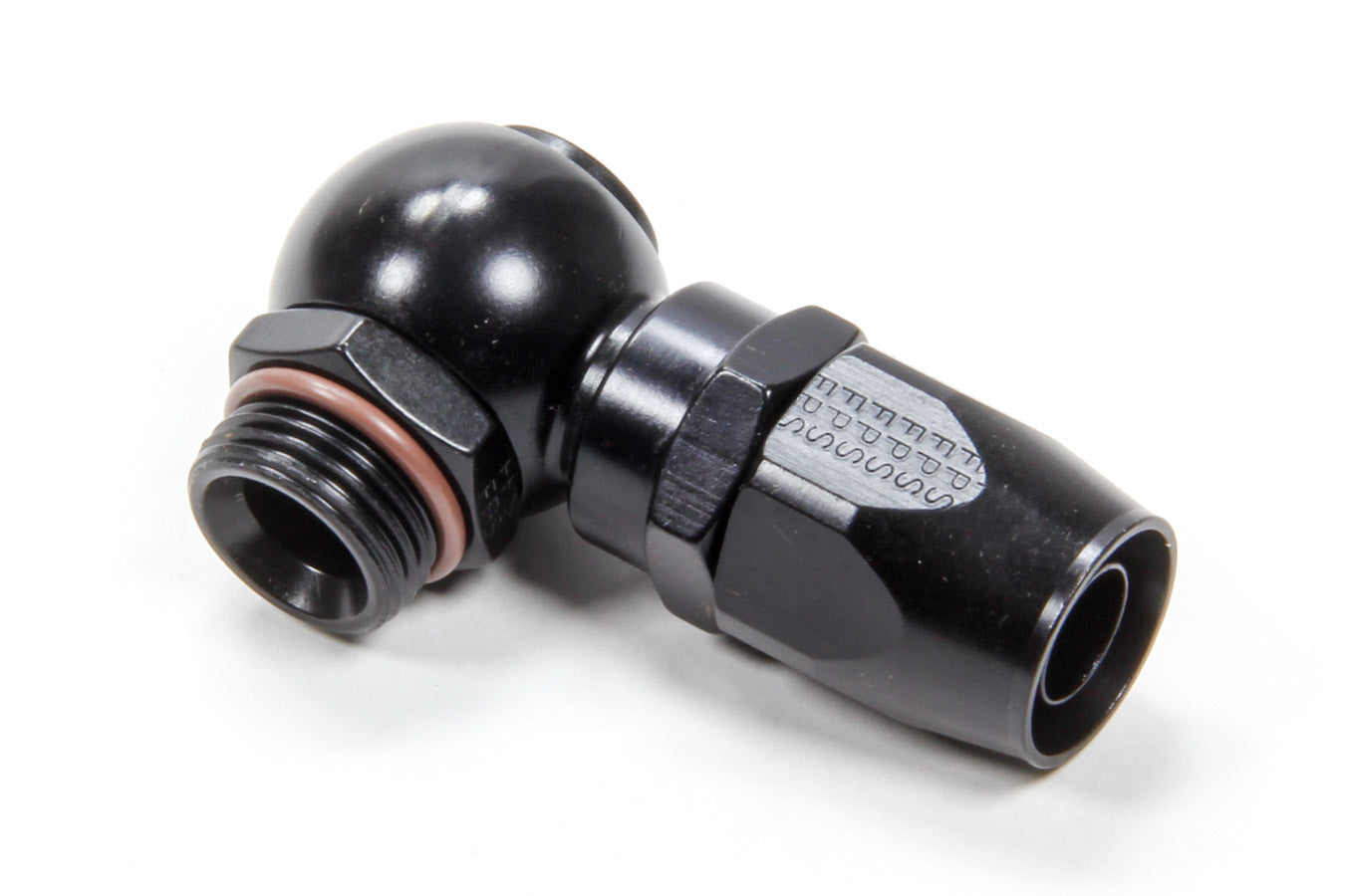 Fragola Performance Systems #10 Banjo Hose Fitting Straight - Black