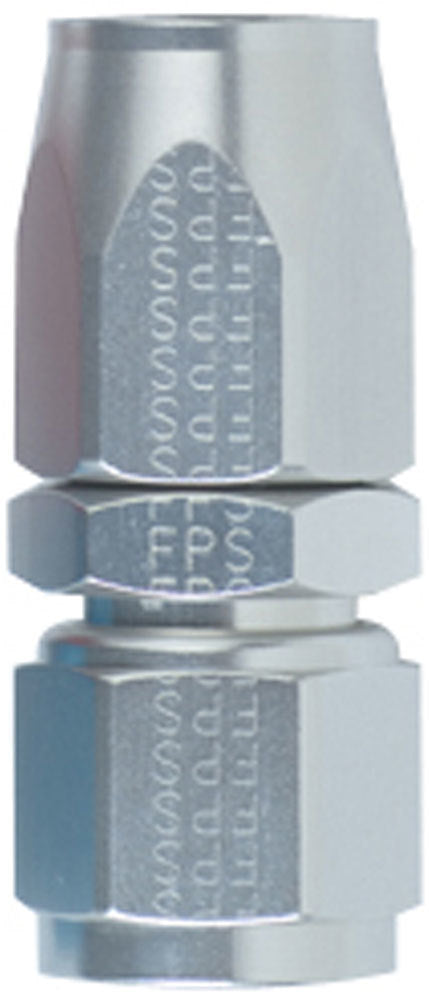 Fragola Performance Systems #12 Straight Power Flow Hose End - Clear