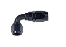 Cargar imagen en el visor de la galería, #4 x 90 Power Flow Hose End Black