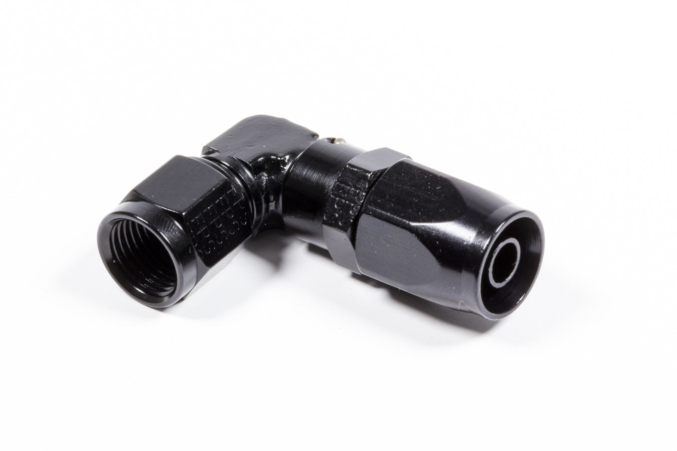 Fragola Performance Systems #6 x 90 Low Profile Forged Hose End Black