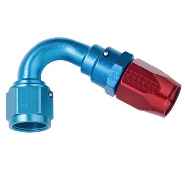 Fragola Performance Systems Hose Fitting #4 150 Degr