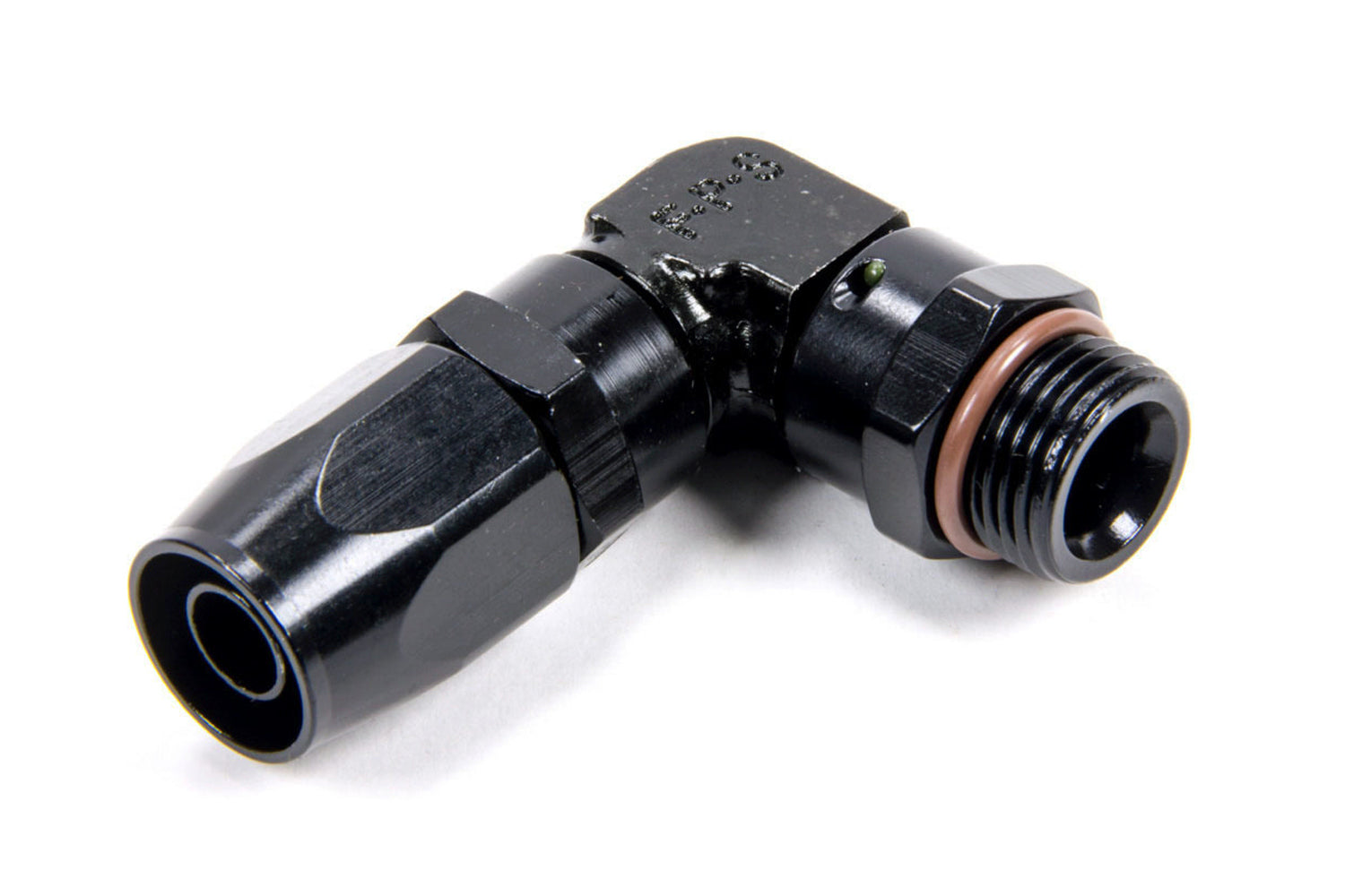 Fragola Performance Systems 10an ORB Male 90-Deg to #10 Hose - Black