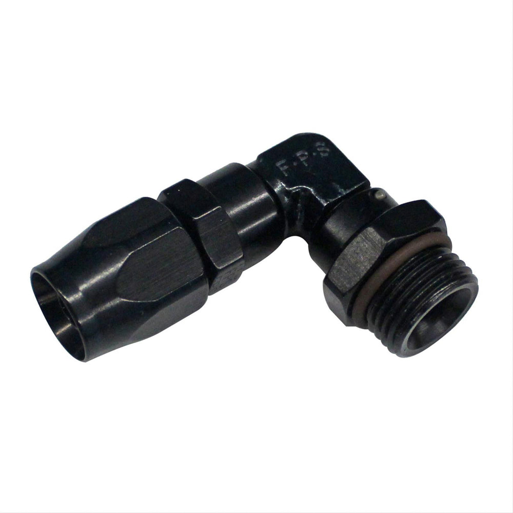 Fragola Performance Systems 12an ORB Male 90-Deg to 12an Hose Fitting Black