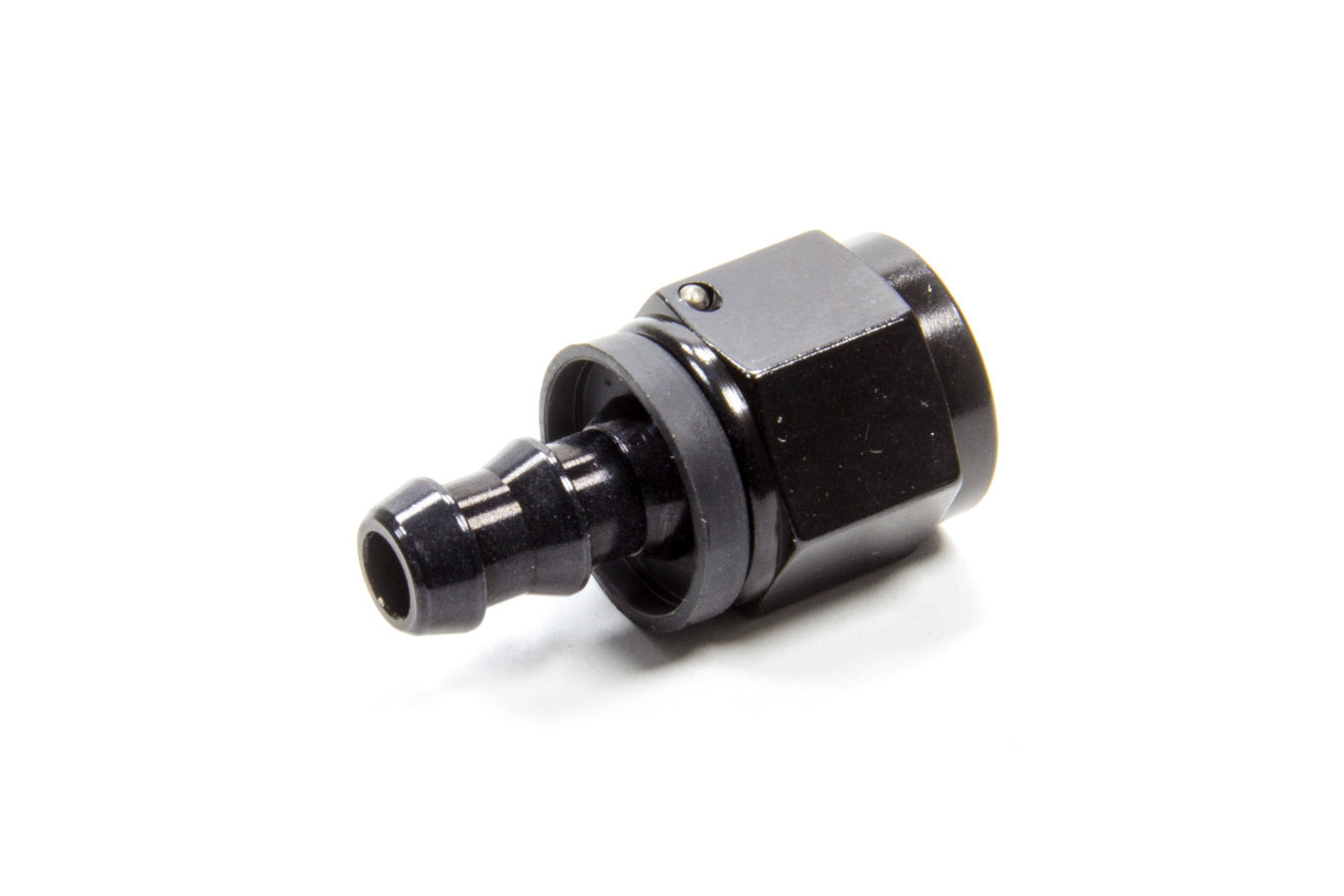 Fragola Performance Systems Hose Fitting Push Lock #8 Str. to #6 Hose Black